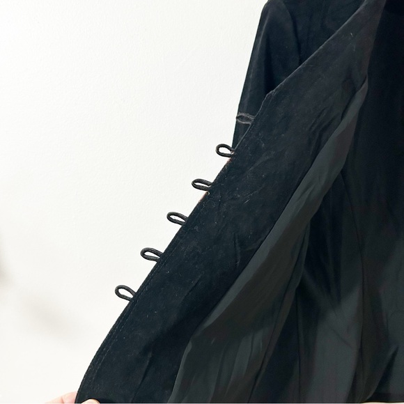 Mossimo Supply Co. Stretch Velvet/Velveteen Fully Lined Button Front Blazer 🖤 - Picture 8 of 14